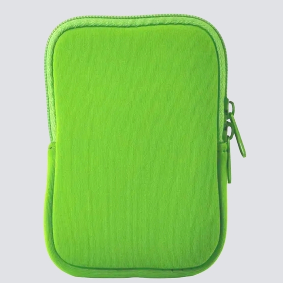 Tumbler Mug Bag Water Bottle Storage Pouch For 20oz/30oz/40oz 4x5" Lime - Picture 1 of 2